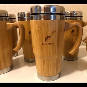 Bamboo/Stainless Steel travel mugs FDA approved,